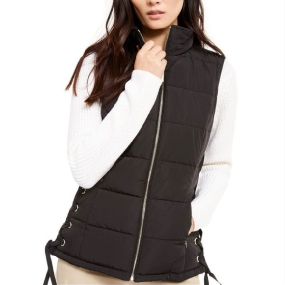 Coats | Calvin Klein Laceup Puffer Vest 